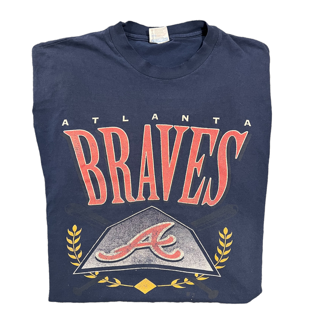 ‘80s-‘90s Champion Atlanta Braves T Shirt XXL